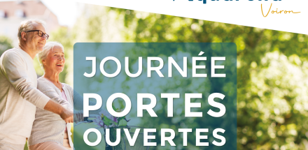 Journée Portes Ouvertes le 16 juin 2023 AQUARELIA résidences services seniors Voiron