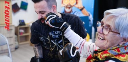 Les mamies Aquarelia font du MMA