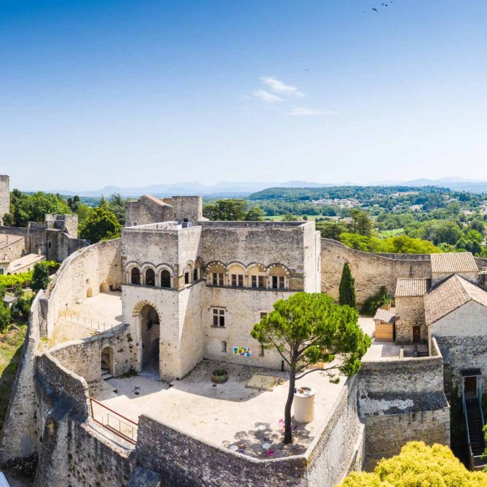 Vue de la ville de Montélimar