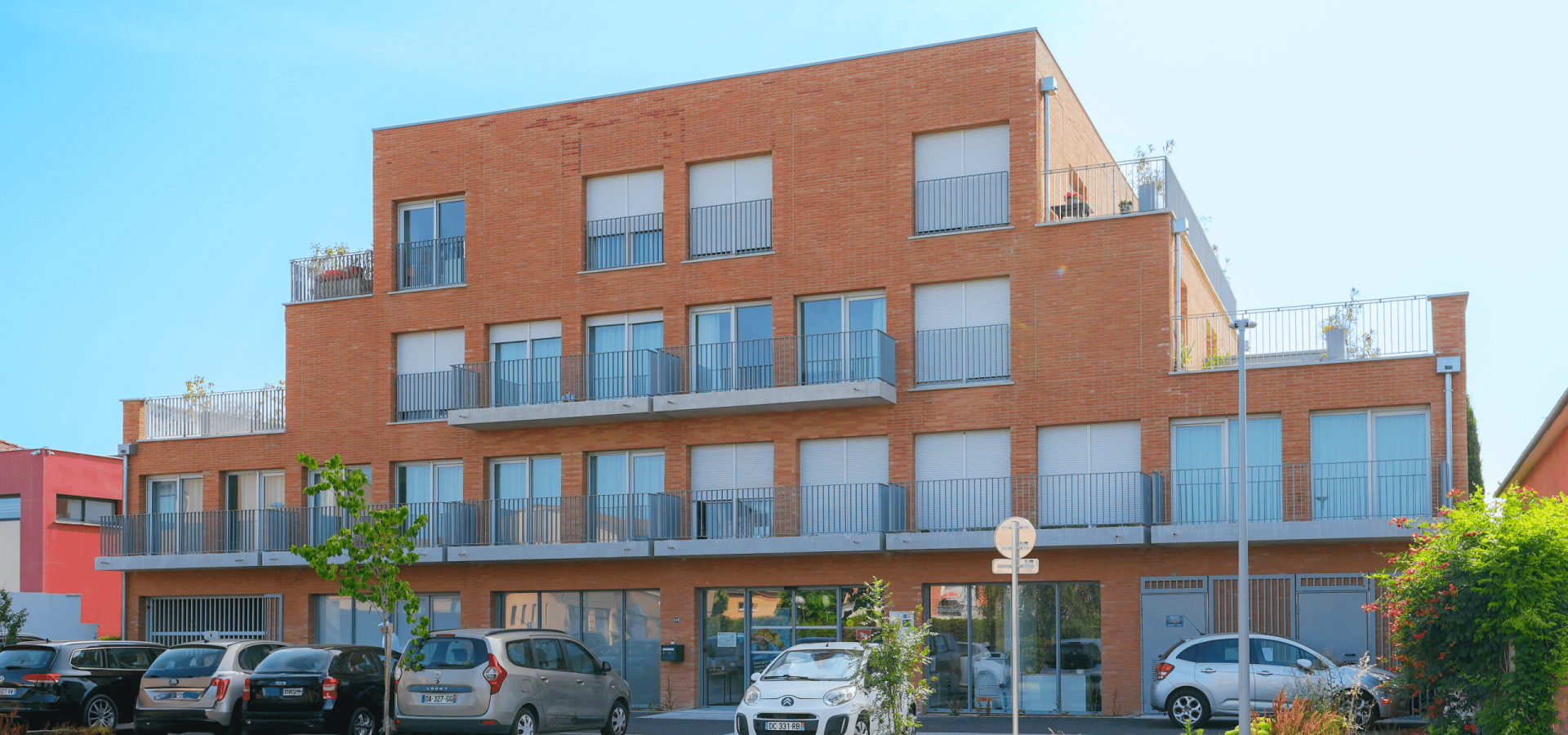 résidence seniors aquarelia aucamville résidence façade résidents dr studiomng